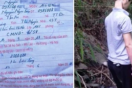 Nam sinh viên chết trong tư thế treo cổ