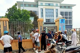 Hiện trường đầy dấu vết trong vụ bảo vệ BHXH bị sát hại 