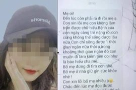 Nhói lòng với dòng tin nhắn của nữ sinh 16 tuổi để lại và mất liên lạc