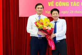 Ông Hoàng Nghĩa Hiếu giữ chức Phó Bí thư Tỉnh ủy Nghệ An