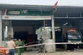 Nghệ An: Nổ lớn ở gara ô tô khiến 6 người thương vong