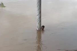 Người quay video giải thích việc hỏi nhiều, không cứu ngay bé ôm cột giữa dòng lũ 