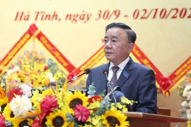 Thường trực Ban Bí thư Trần Cẩm Tú dự, chỉ đạo Đại hội đại biểu Đảng bộ tỉnh Hà Tĩnh
