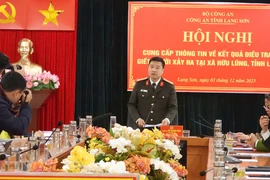 Giám đốc Công an tỉnh Lạng Sơn nói về bị can Đoàn Văn Sáng phạm tội giết người 