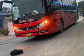 Về quê nghỉ Tết bị xe khách tông tử vong trước nhà