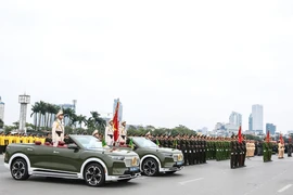 Sơ duyệt lễ xuất quân và diễn tập các phương án bảo vệ Đại hội XIV của Đảng