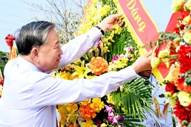 Tổng Bí thư, Chủ tịch nước Tô Lâm tưởng niệm Tổng Bí thư Hà Huy Tập tại Hà Tĩnh