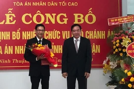 Nhân sự mới tỉnh Ninh Thuận