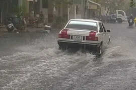 Sóc Trăng mưa mù trời sau nhiều tháng nắng hạn 