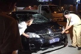 Công an tạm giữ tài xế của Sở Tài chính Hậu Giang gây tai nạn liên hoàn 