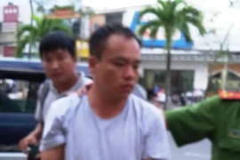 Nghi phạm Huỳnh Lương Hải (ảnh GIA TUỆ)​