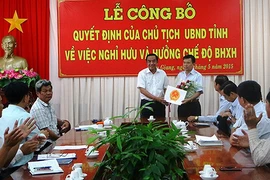 Phó chánh thanh tra 'xin trẻ 3 tuổi' chính thức về hưu