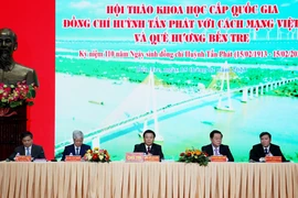  Hội thảo về 'Đồng chí Huỳnh Tấn Phát với cách mạng Việt Nam và quê hương Bến Tre'