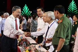 Tổng Bí thư dự lễ kỷ niệm 70 năm sự kiện tập kết ra Bắc tại Cà Mau