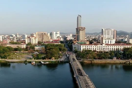 TP Huế nhìn từ trên cao. Ảnh: ND