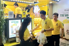 Một thương hiệu trà sữa Việt Nam nhượng quyền sang Philippines. Ảnh: TU