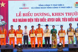 EVNGENCO3: Vinh danh người lao động ngành điện tiêu biểu và an toàn vệ sinh viên giỏi
