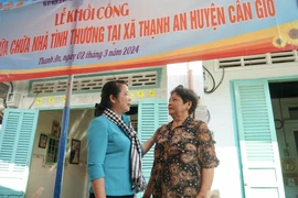 Về xã đảo Thạnh An xây 'mái ấm' cho bà con nghèo