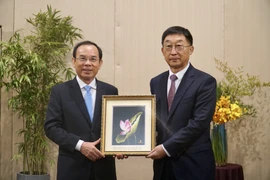 Bí thư TP.HCM tiếp Bí thư Khu uỷ Khu Tự trị Dân tộc Choang Quảng Tây 