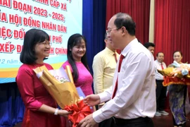 TP.HCM: Quận 11 tổ chức lễ công bố việc sáp nhập phường