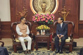 Bí thư Nguyễn Văn Nên tiếp Bộ trưởng Ấn Độ dịp Đại lễ Vesak 2025
