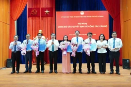 Ủy ban MTTQ Việt Nam TP.HCM công bố công tác cán bộ