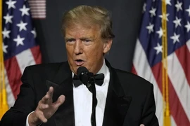 Cựu Tổng thống Mỹ Donald Trump. ẢNH: AP