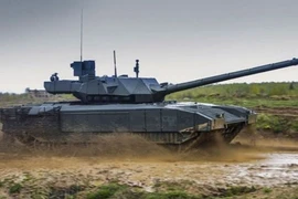 Xe tăng T-14 của Nga. Ảnh: TASS