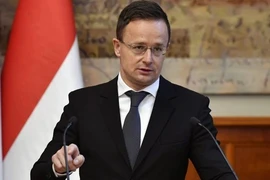 Ngoại trưởng Hungary - ông Peter Szijjarto. HUNGARY NEWS