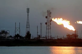 Hình ảnh mỏ dầu Nahr Bin Umar (phía bắc TP Basra, Iraq). Ảnh: REUTERS