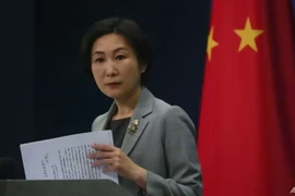 Phát ngôn viên Bộ Ngoại giao Trung Quốc - Mao Ninh. Ảnh: AP