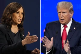 Ông Trump, bà Harris ráo riết chuẩn bị cho màn tranh luận đầu tiên