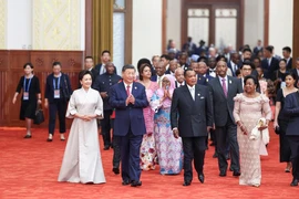 ẢNH: Ông Tập Cận Bình chào mừng các lãnh đạo châu Phi đến họp thượng đỉnh ở Bắc Kinh 
