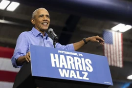 Ông Obama vận động cho bà Harris, gửi thông điệp tới cử tri nam da màu