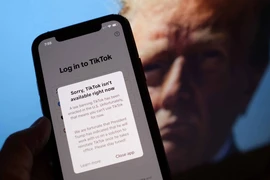 TikTok hoạt động lại ở Mỹ ngay sau tuyên bố của ông Trump