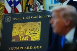 Mỹ bán 'thẻ vàng Trump' với giá 1 triệu USD