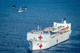 Mỹ điều tàu bệnh viện đến Greenland