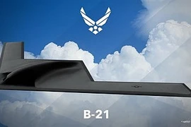 Mỹ công bố ảnh thiết kế máy bay ném bom mới B-21 ​