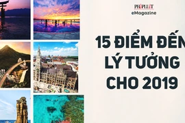 Top 15 điểm đến lý tưởng 2019 của thế giới: Việt Nam góp mặt