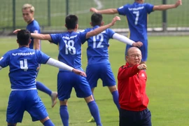 Buổi tập đầu tiên sau chức vô địch AFF Cup 2018