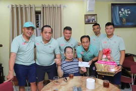 Sài Gòn FC hoạt động thiện nguyện trước trận cầu lớn