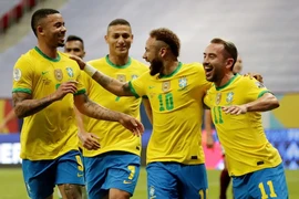 Vũ công Samba lại gương oai giễu võ