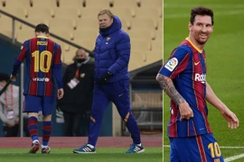 Barca chơi tốt hơn khi không có siêu tiền đạo Messi