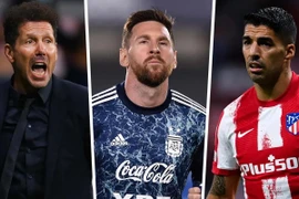 Atletico Madrid nhờ vả Suarez chiêu mộ Messi 