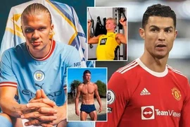 Haaland học cách để giống thần tượng Ronaldo