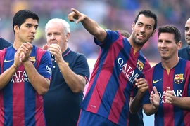 Messi đưa hàng công khủng khiếp đến Mỹ