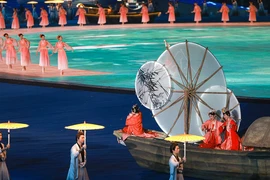 Đêm nay, Lễ khai mạc ASIAD 19 quyến rũ và đẹp như tranh vẽ