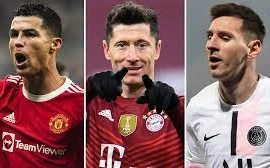 Lewandowski giữ kỷ lục ghi bàn nhiều hơn Ronaldo và Messi 