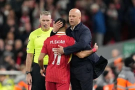 HLV Arne Slot nói thẳng về tình trạng của Salah