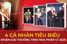 4 chuyên gia gạo cội trong ngành luật nhận Giải thưởng Tinh hoa Pháp lý mùa đầu tiên